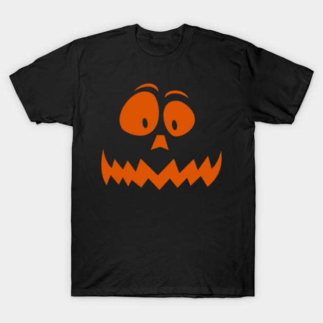 Pumpkin haloowen T-Shirt by Dog and cat lover